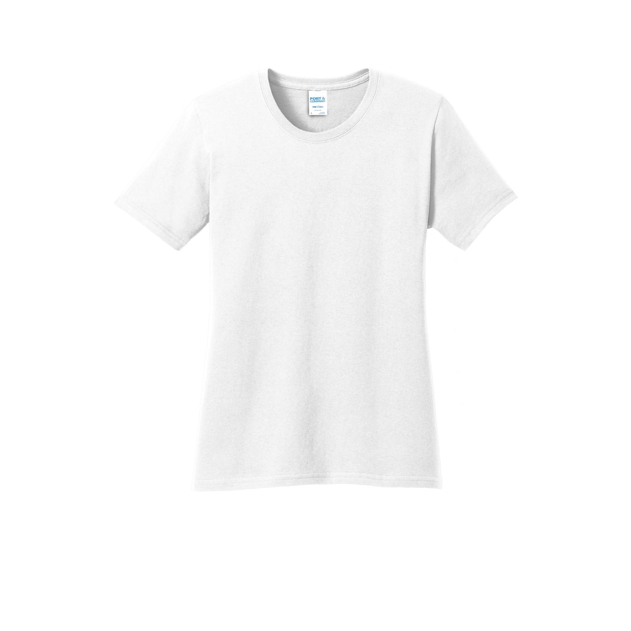 Port & Company® Neutrals Core Cotton Ladies T-Shirt